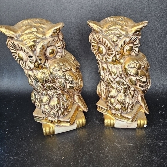 Vintage ceramic owl figurines - Picture 8 of 10